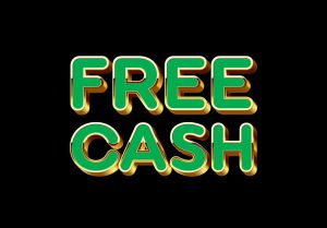 Green and gold text that reads ‘Free Cash’ representing Free Cash Singapore