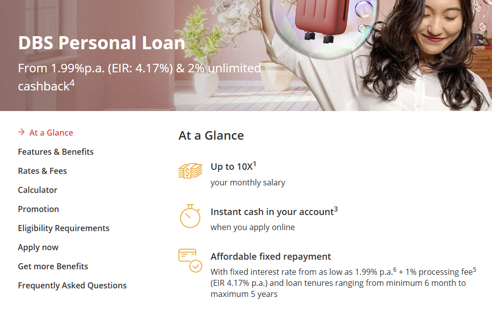 DBS Personal Loan