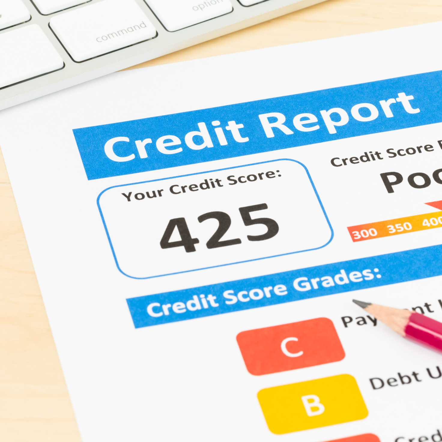A bad credit report from a loan applicant signifying one can qualify for a personal loan despite poor credit